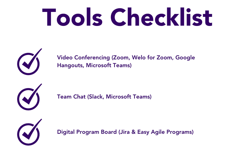 Tools Checklist 