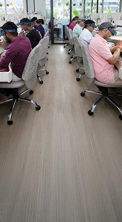 Banner with three step text