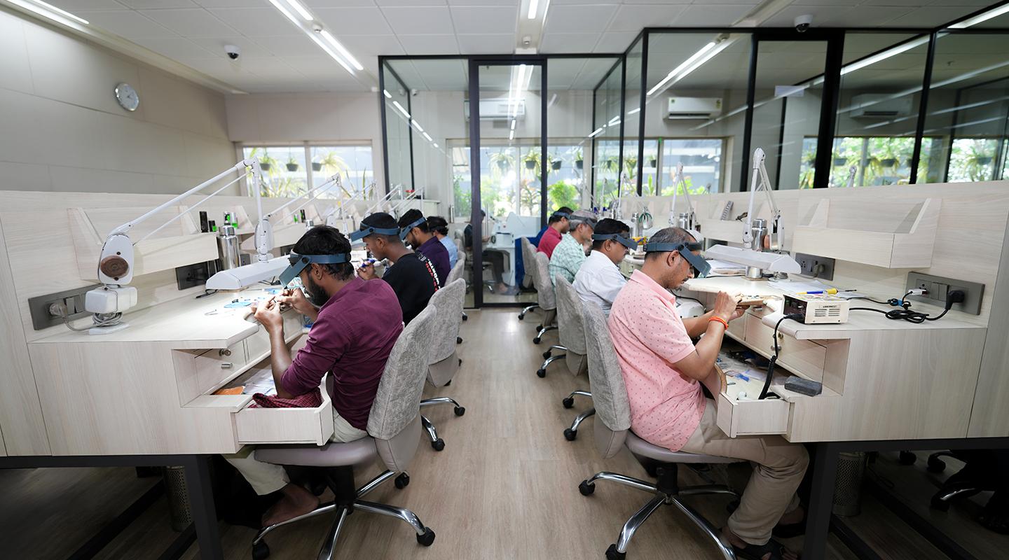 Banner with three step text