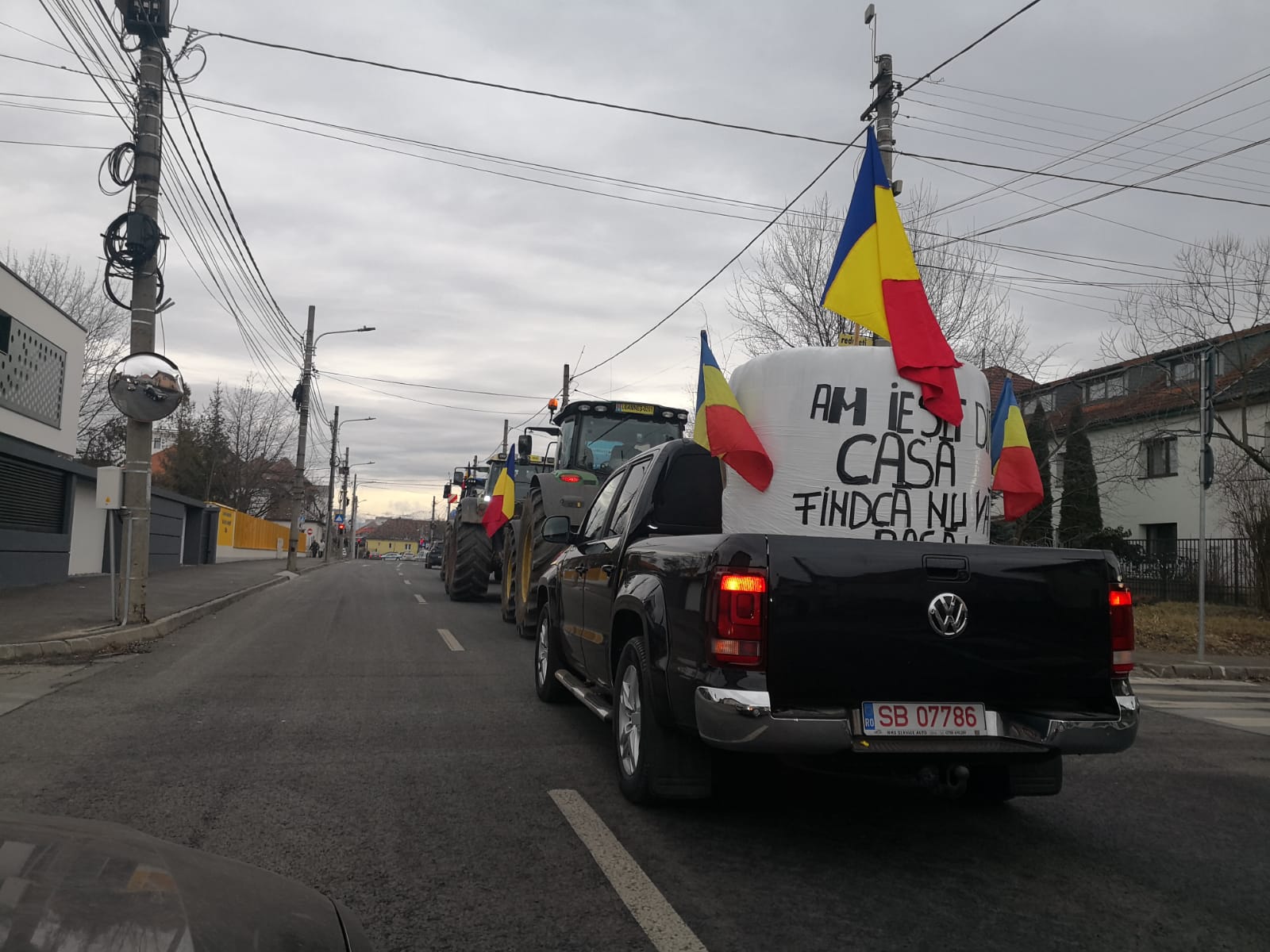 sibiu - proteste - fermieri - regrupare - ministrul agriculturii