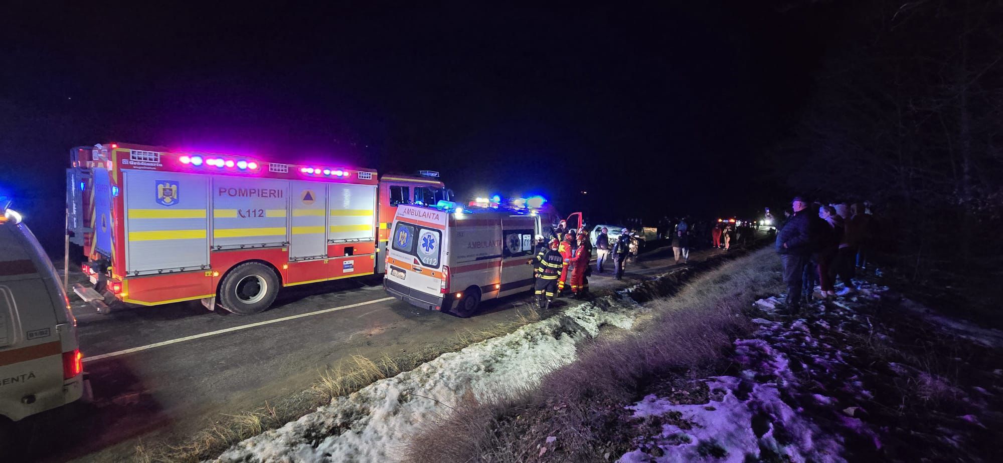 încarcerat - accident - sibiu -  DJ 106G  decedat