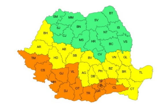 ANM - val caniculă - întețit - vineri - nopți tropicale - județul Sibiu