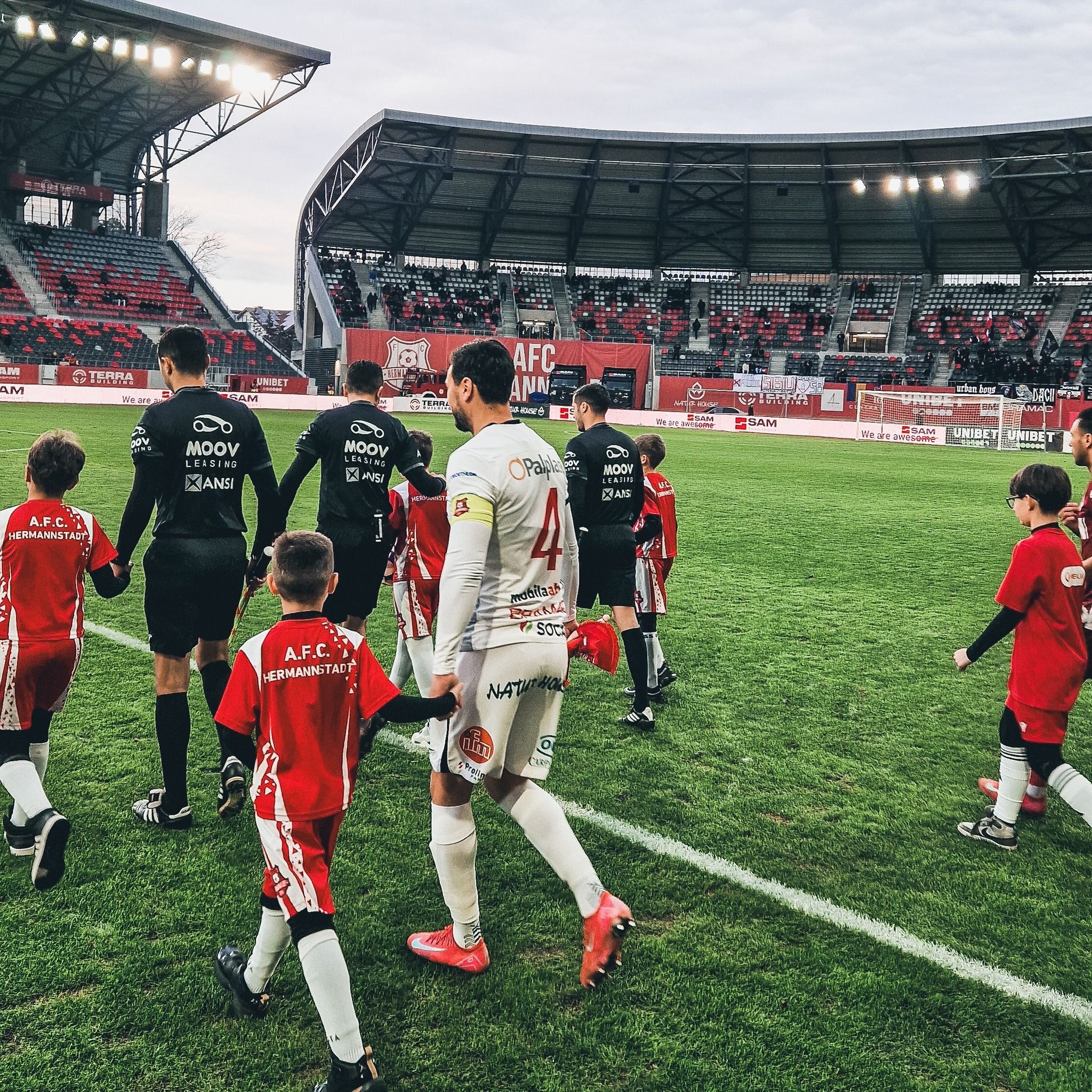  FC Hermannstadt - Sibiu - fotbal -  învinsă - limită - CFR Cluj 