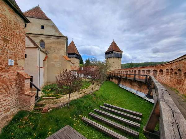 sibiu - biserica fortificata- alma vii- restaurare