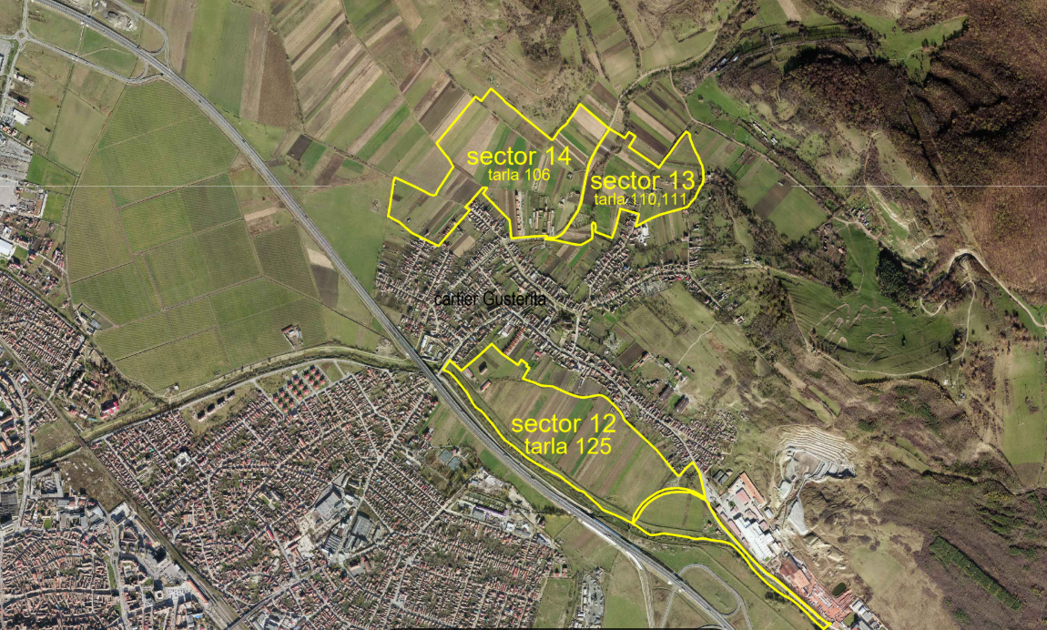 TERENURI - Sibiu - Gușterița - cadastrare - GRATUIT - Primăria Sibiu