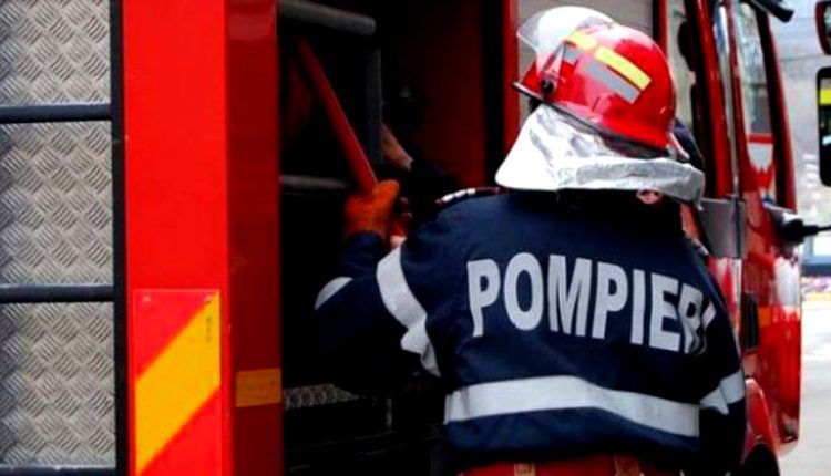 incendiu casa - turnu rosu - foc - isu sibiu 