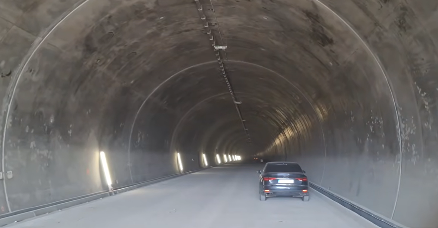 tunel Momaia - A1 - Sibiu - Pitesti - Curtea de Argeș - lucrari - primele imagini