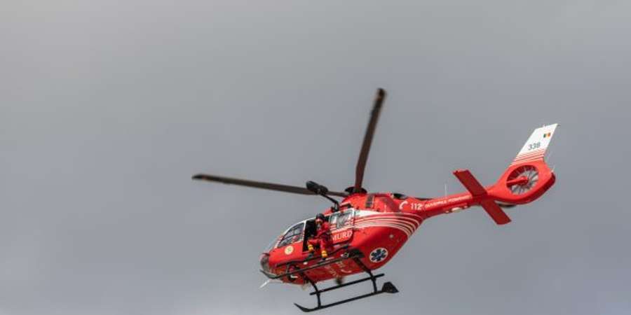  elicopter  SMURD - turist polonez - accidentat - Munții Făgăraș