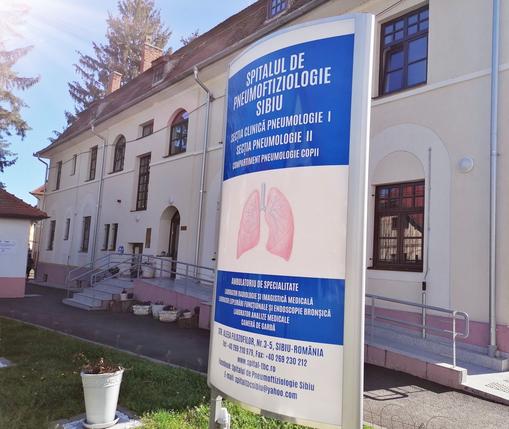Pneumoftiziologie - Sibiu - program -  restricții - gripă