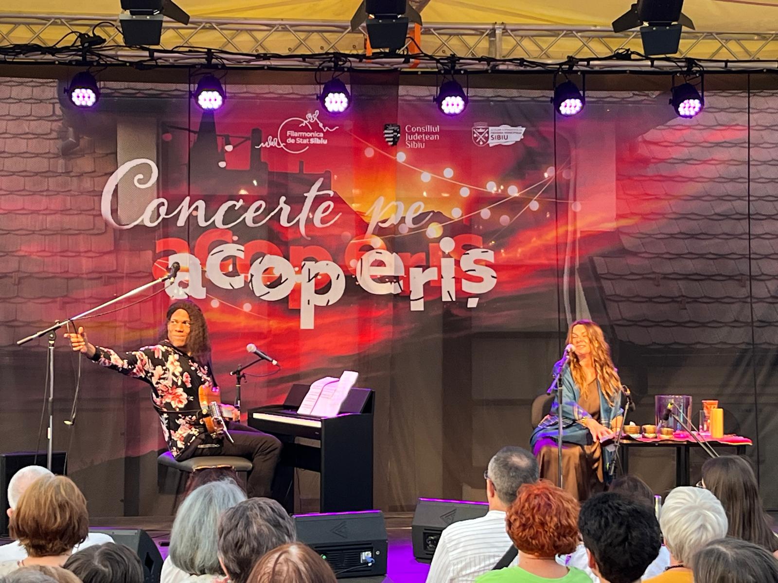 ”Concerte pe Acoperiș” - călătorie muzicală -inedit- Teodora Brody - Stanley Jordan 