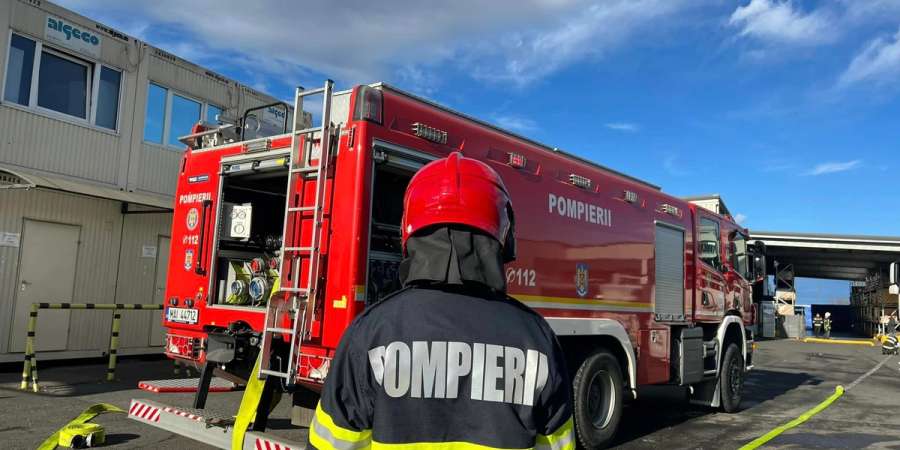 incendiu - sibiu - casa - strada Kiev 