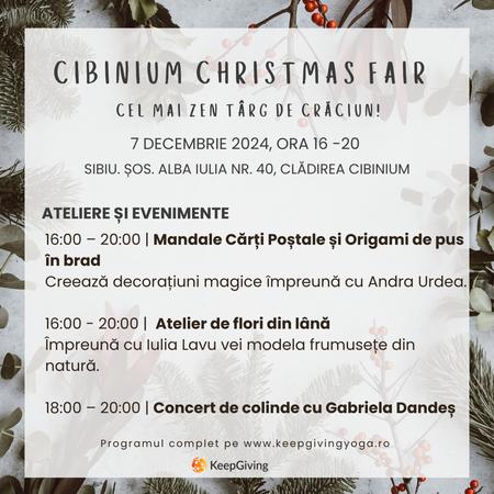 trag de crcaiun - sibiu - cibinum christmas