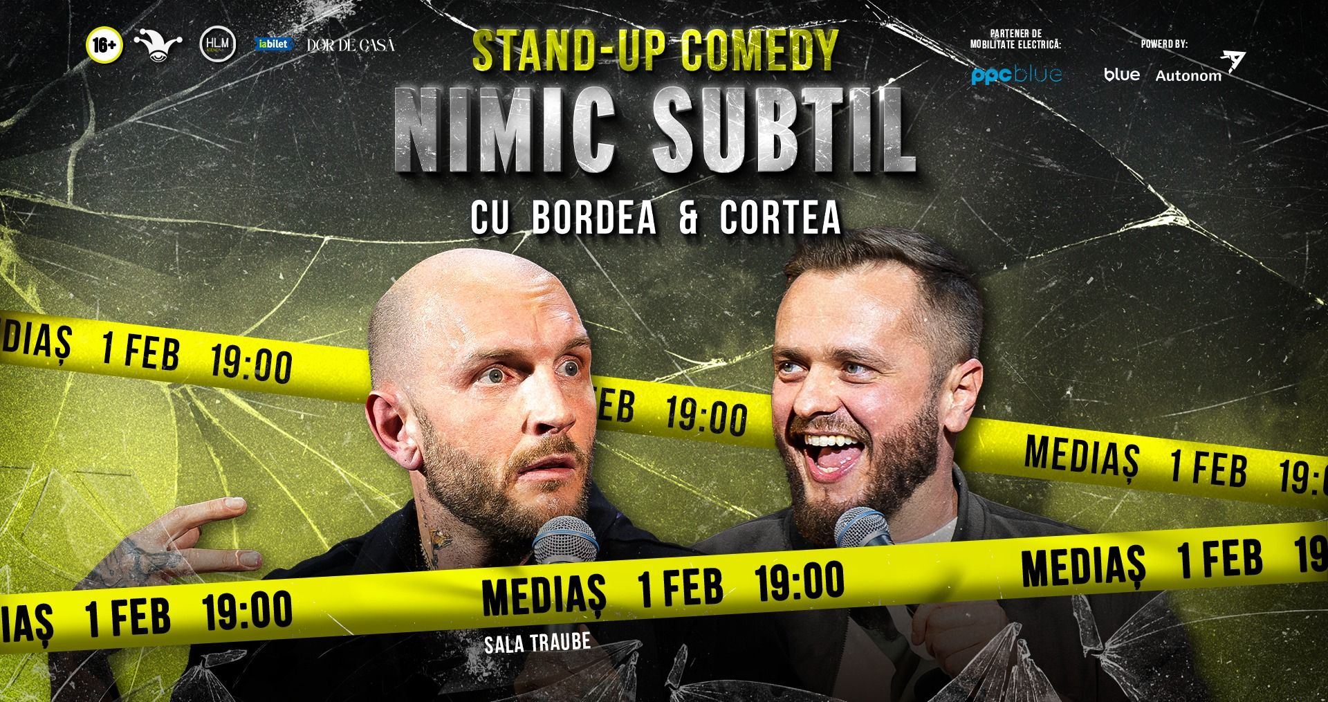  Teatru -  stand-up comedy - Mediaș - weekend 