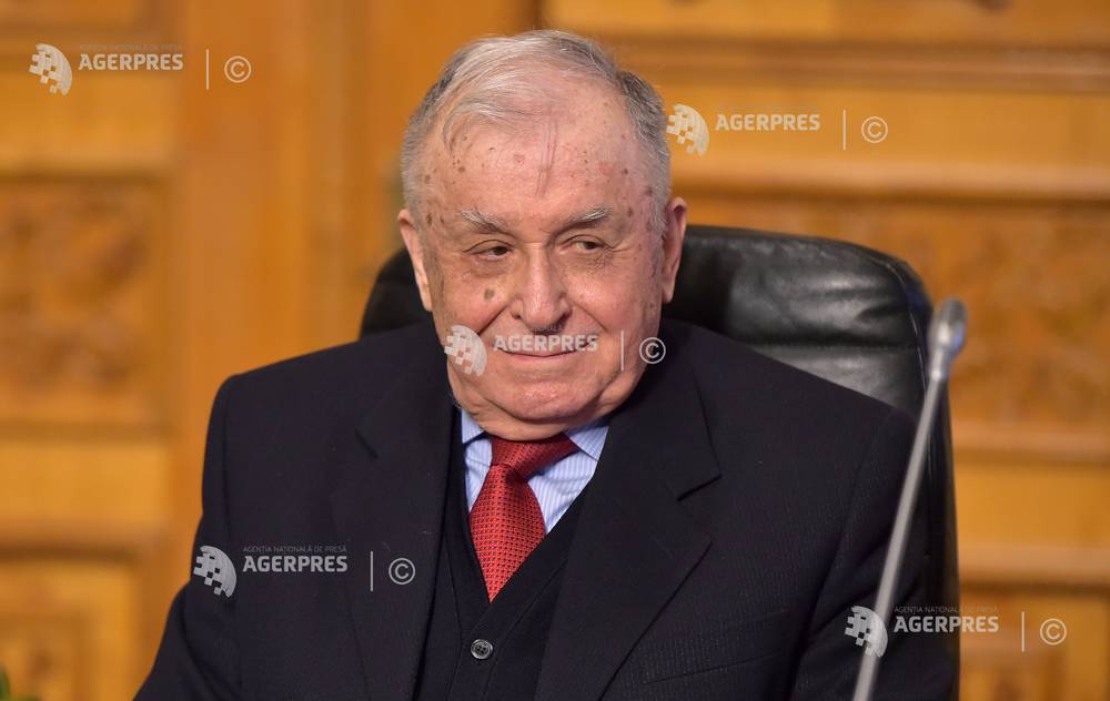 Ion Iliescu- deces- 95 de ani - funeralii -  Cotroceni