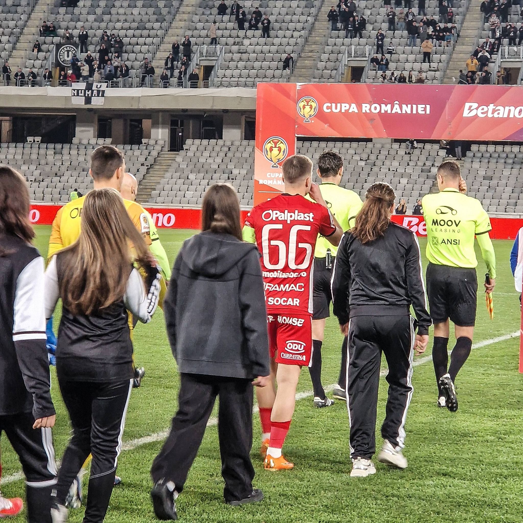 Cupei României - FC Hermannstadt - pierdere - Universitatea Cluj - fotbal 