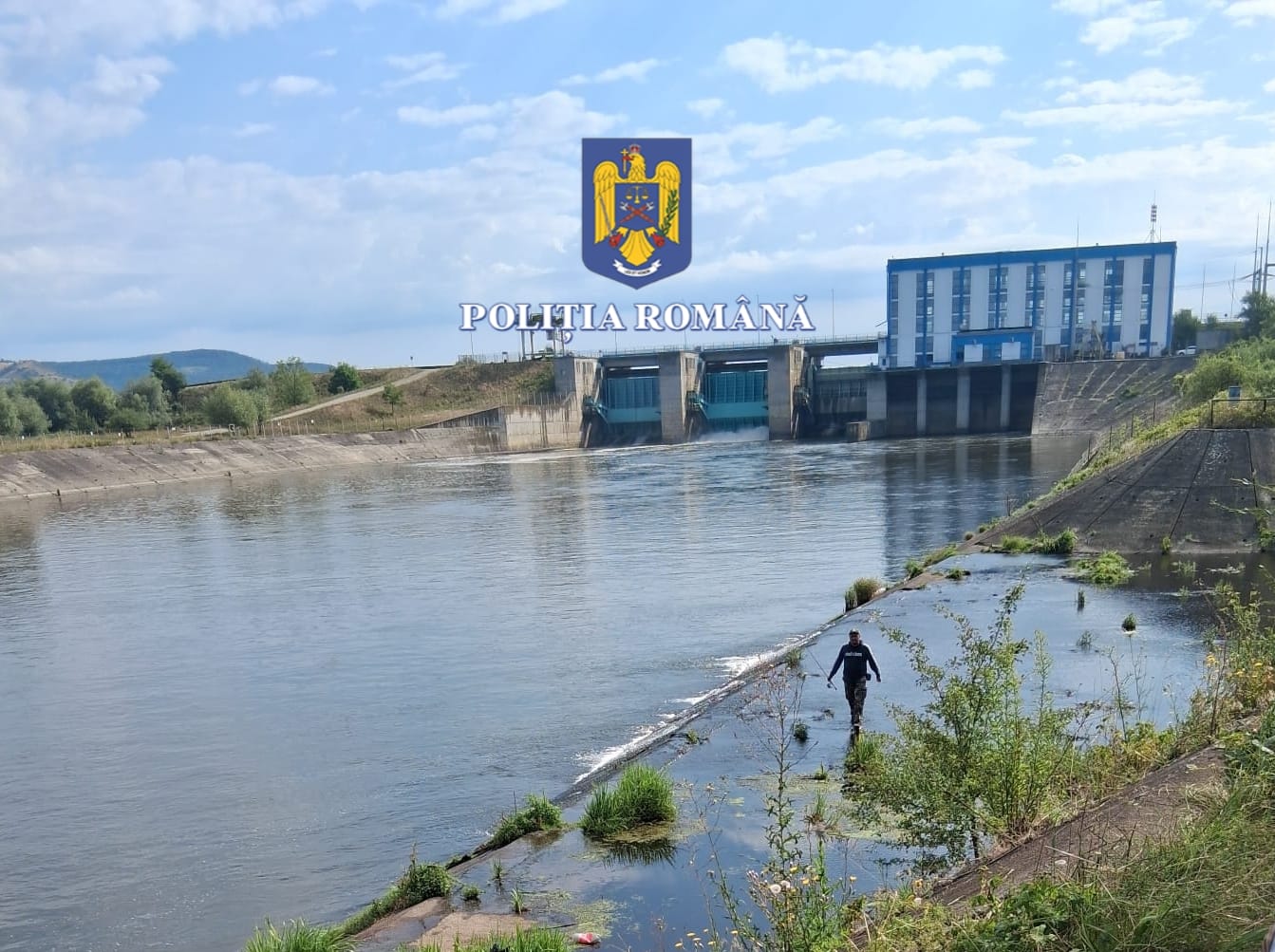  baraj Avrig - Olt - pescuit ilegal - vânat - Poliția Sibiu 