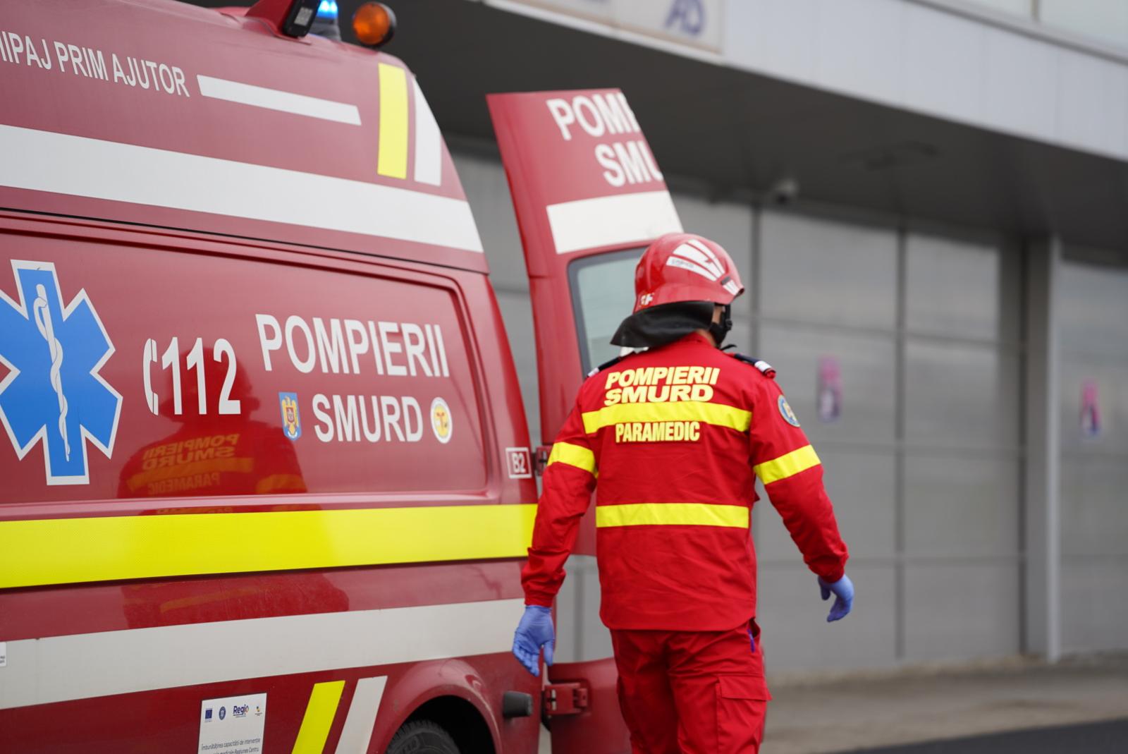 Motociclist -  spital - trafic - câine - Șura Mică