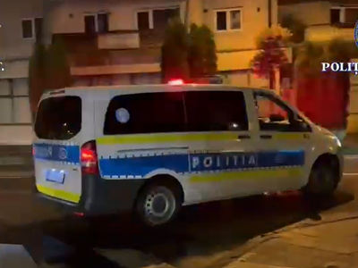 Poliție - Sibiu - reținuți - talharie - batran - noaptea - furt bani - mașina