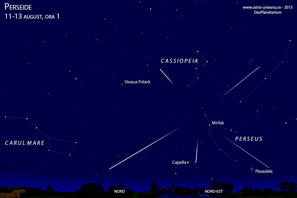  august - observator - Perseide - stea călătoare