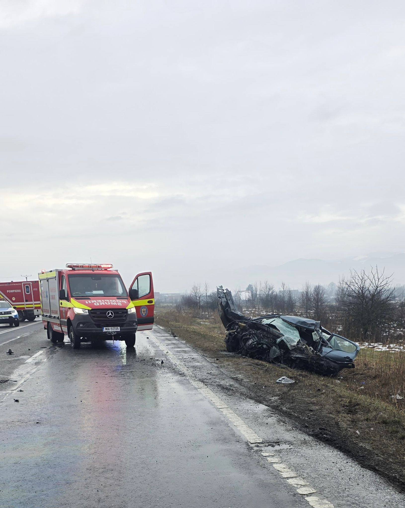 mort - răniți grav -accident - DN1-  Săliște 