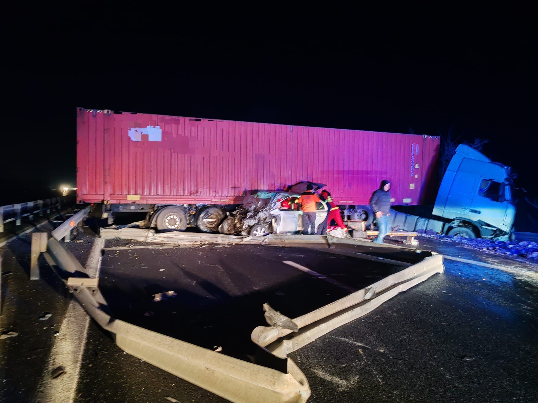 Accident mortal - A1  - TIR - Simeria - Orăştie