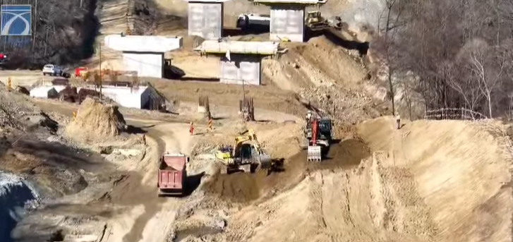 CNAIR - mobilizare foarte bună -  secțiunea 3-  Cornetu – Tigveni - A1 - 1.500 de muncitori 