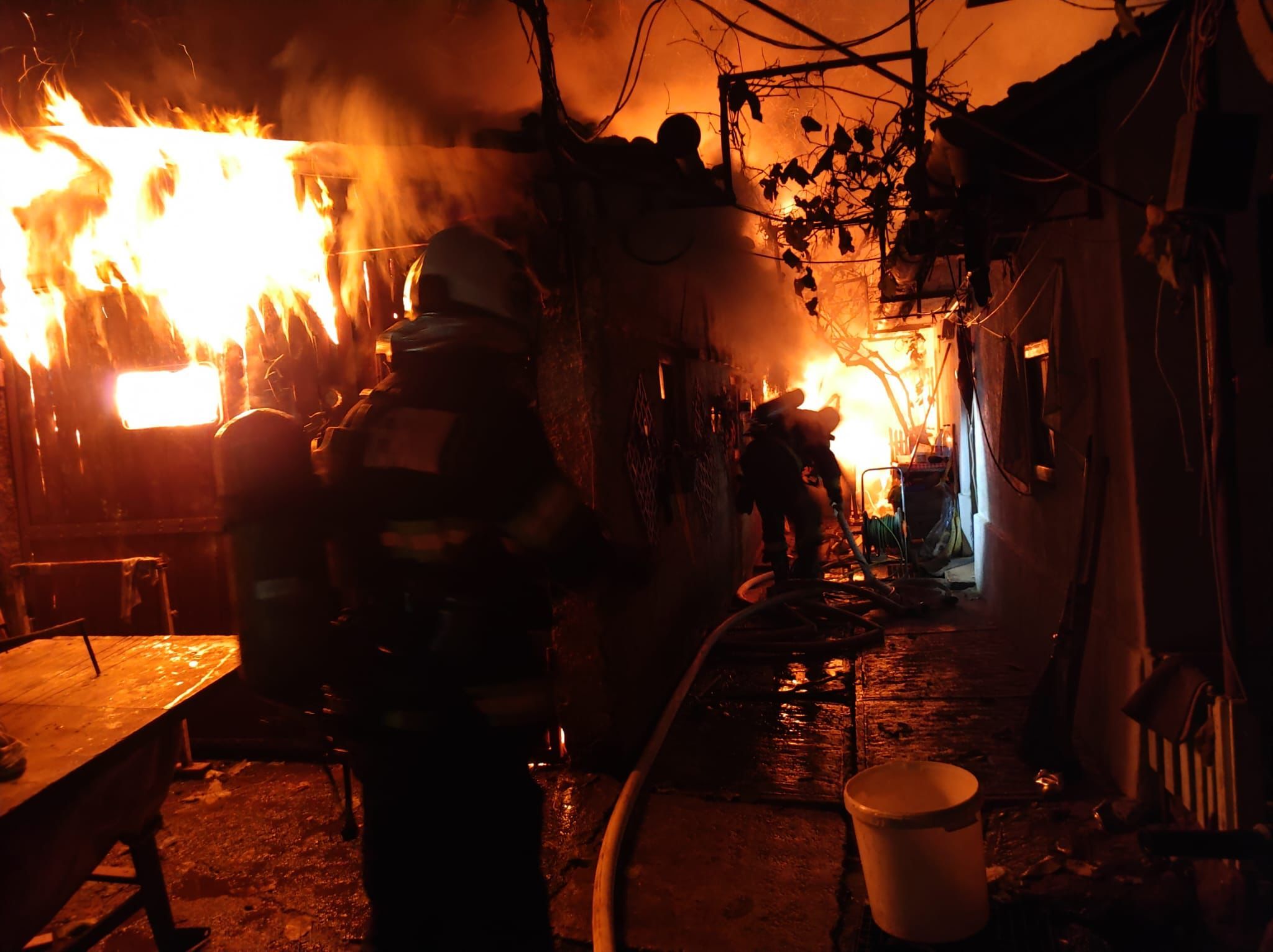 sibiu - barbat ranit - incendiu - stare stabilă - spital judetean sibiu