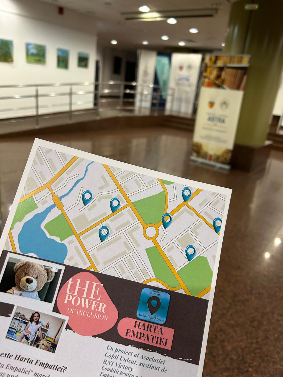  „Harta Empatiei”  - Sibiu - Copil Unicat - spațiile prietenoase -  probleme neuromotorii -  deplasare 