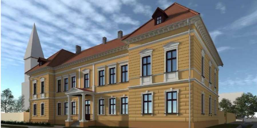 Scoala Nocrich  - dupa reabilitare - sibiu