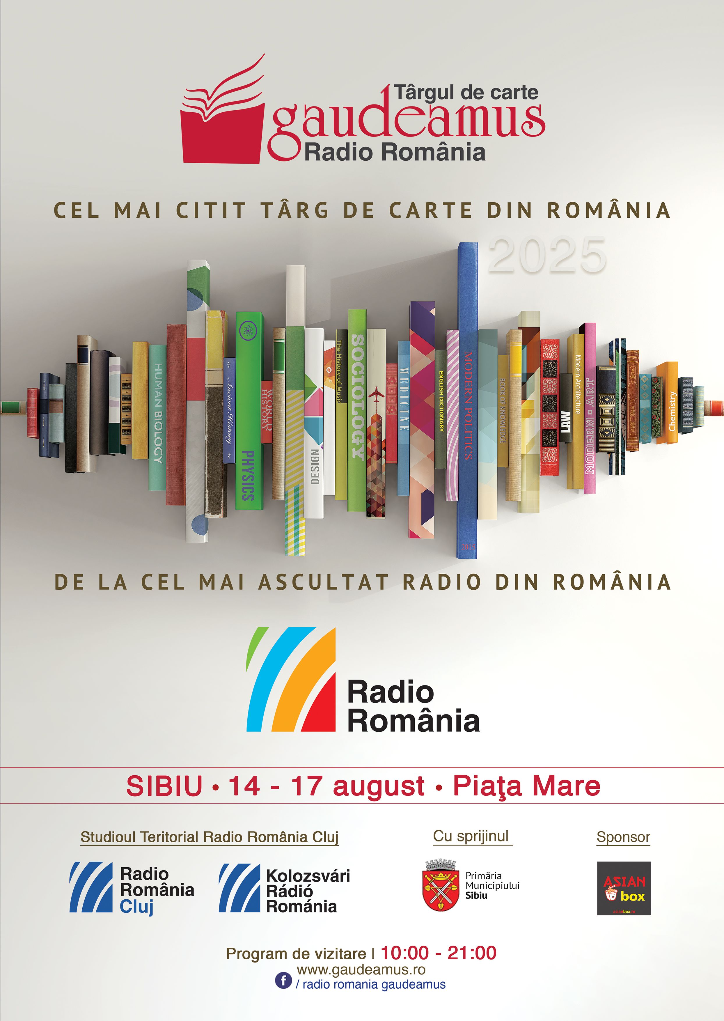 Târgul de Carte Gaudeamus -  Sibiu - premiere - apariții editoriale
