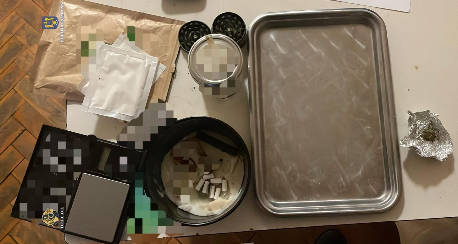 droguri-sibiu canabis- trafic - DIICOT - retineri - percheziții