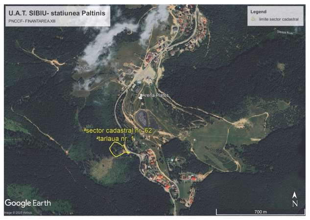 paltinis  - teren - cadastrare 