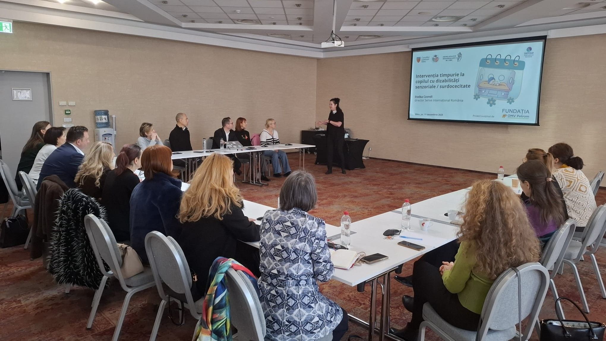 Sibiu - primul centru de intervenție timpurie -  copii cu surdocecitate