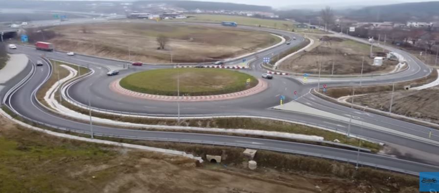 nod rutier - sibiu - selimbar - a1 - deschis -trafic