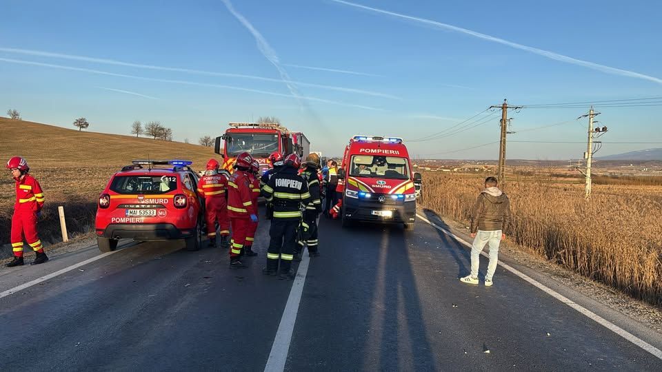 Accident - Sibiu - victime - DN1-  Hula Bradului- copil 