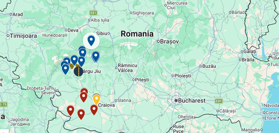 pe urmele lui brancusi - ruta culturala 