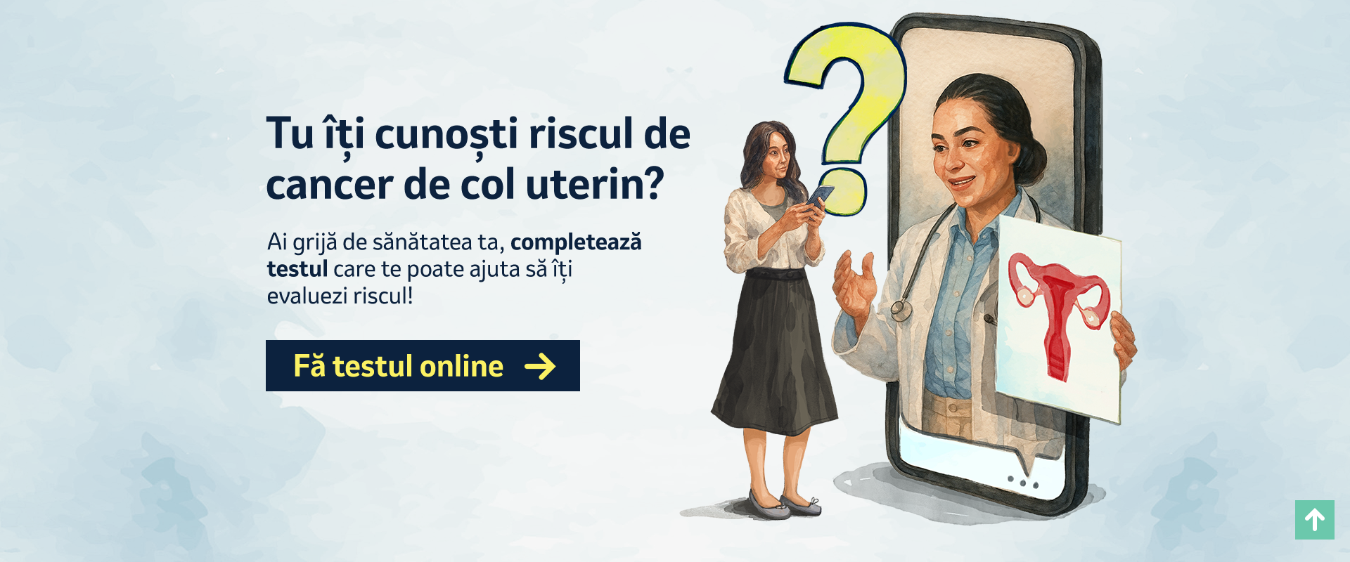 cancercol.ro -  platforma online - TEST - prevenire - cancer col uterin