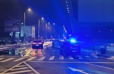 Stadion Municipal Sibiu - restrictii - trafic - zapada acoperis - alpiniști - interventie