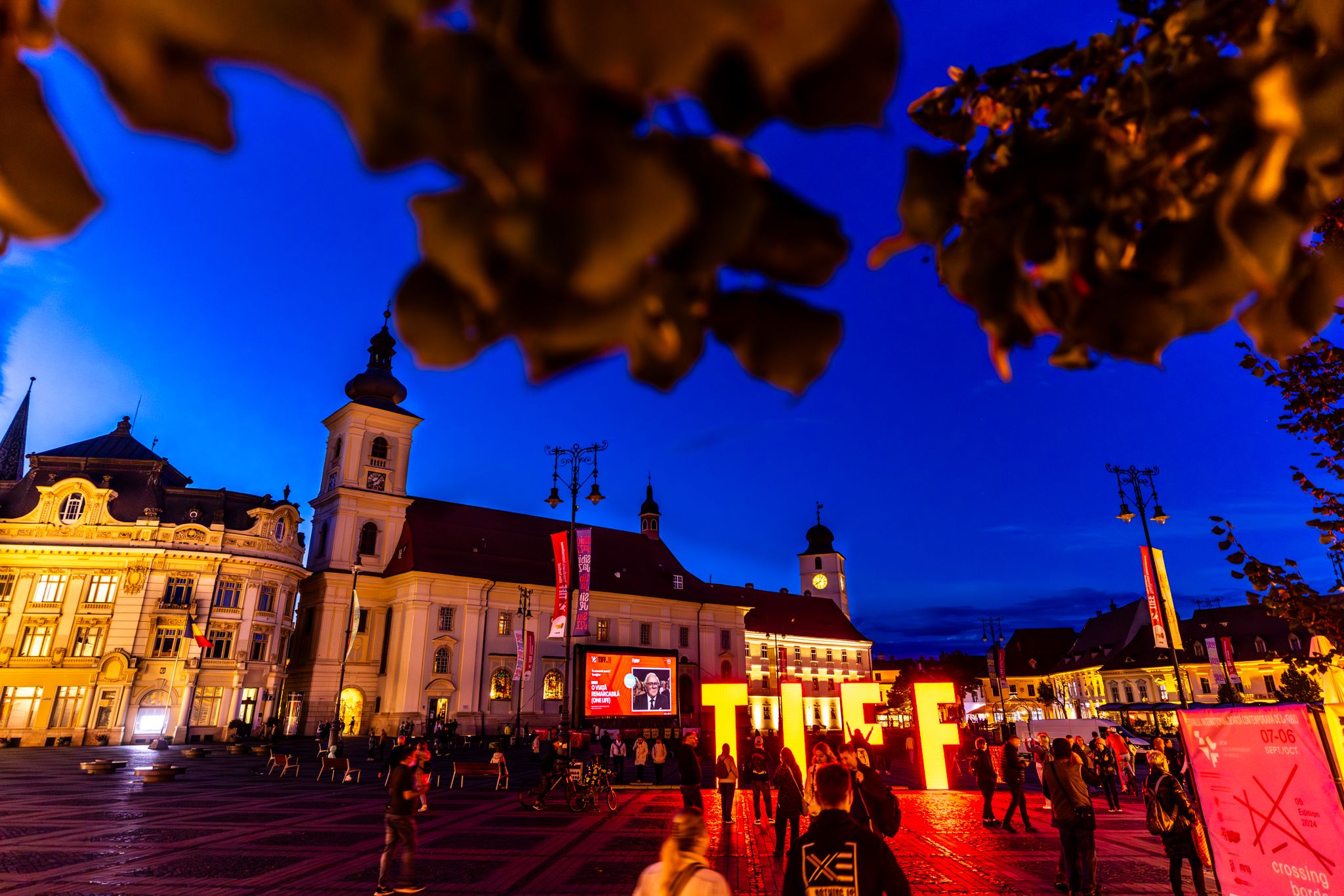 TIFF 2025 - Sibiu - filme -  cinema în aer liber - proiecții -  Piața Mare 