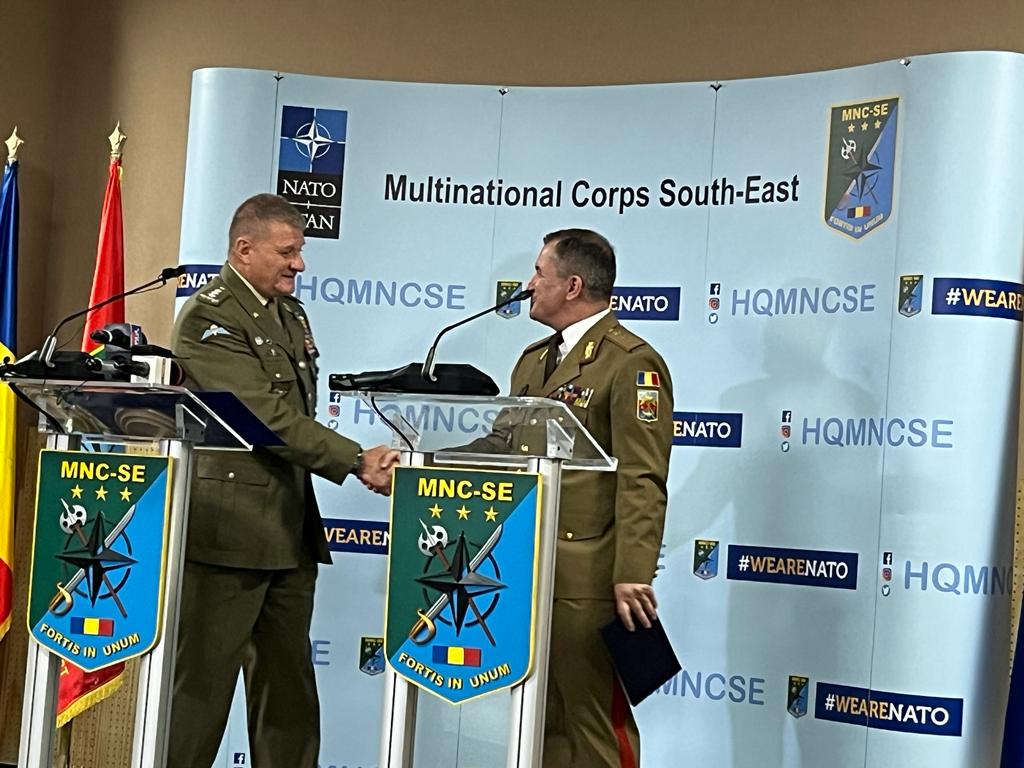 comandament nato - sibiu - armata romaniei - Daniel Petrescu