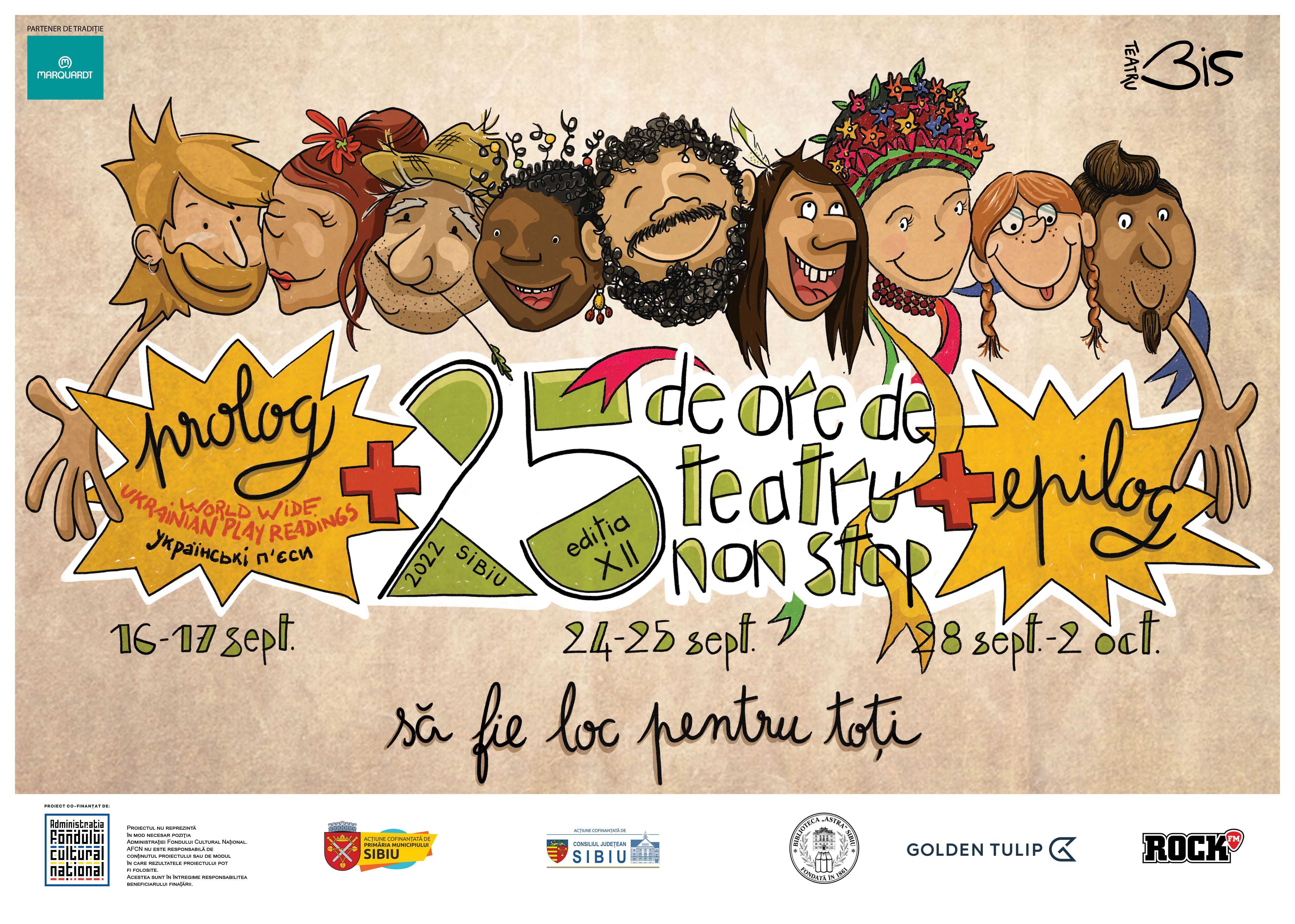 25 de ore de teatru non-stop- festival-teatru-sibiu -unic