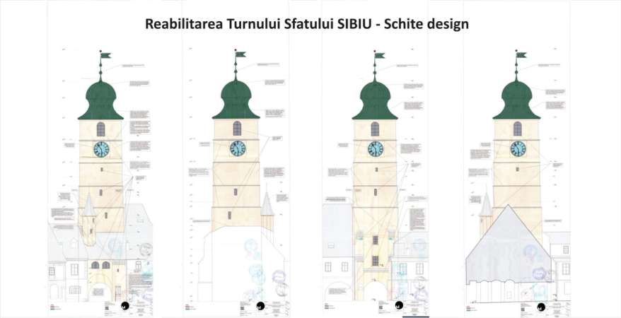 turnul sfatului - Sibiu - monument istoric 
