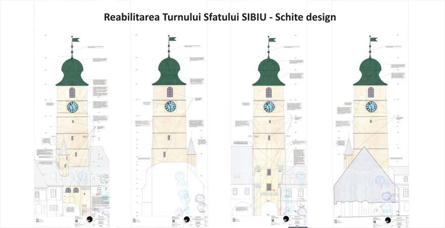 turnul sfatului - Sibiu - monument istoric