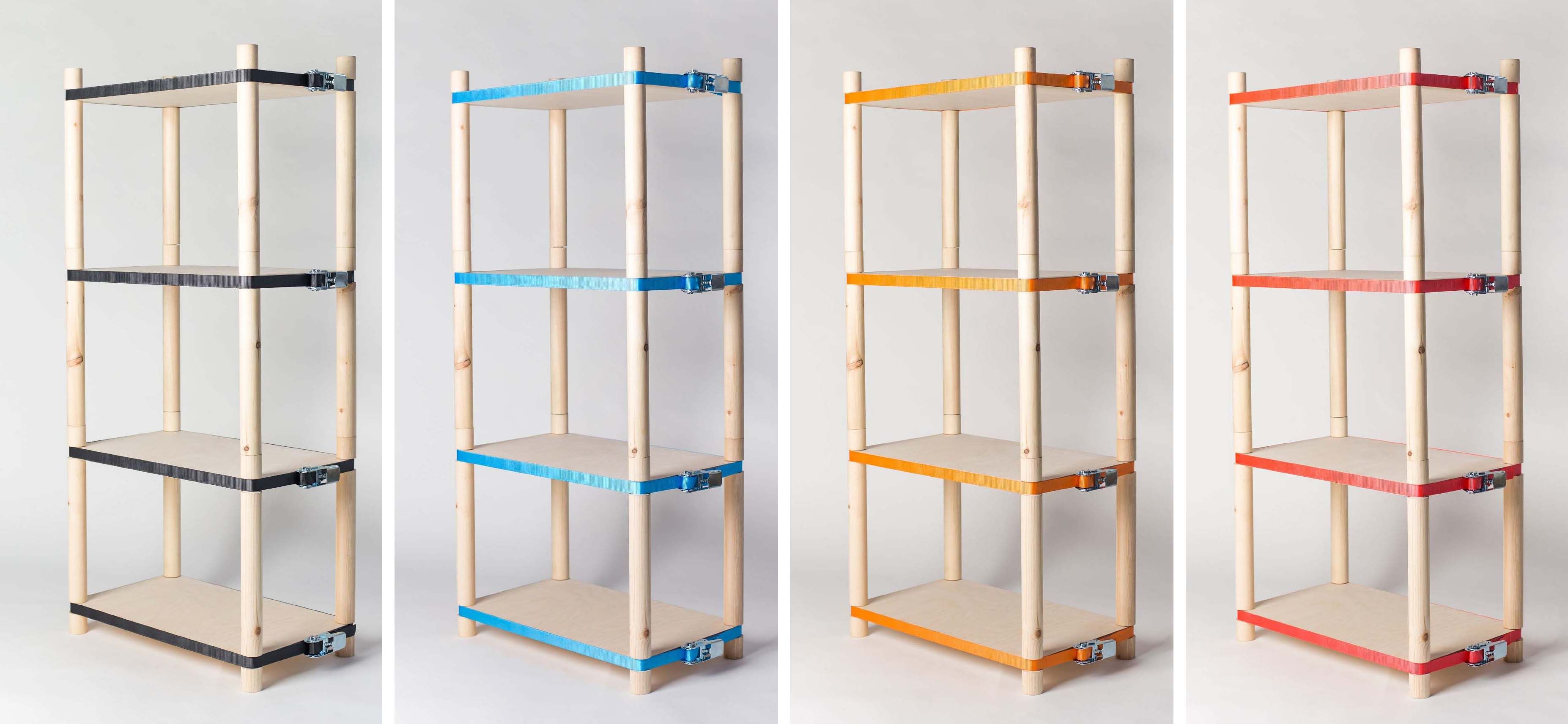 Strak shelves