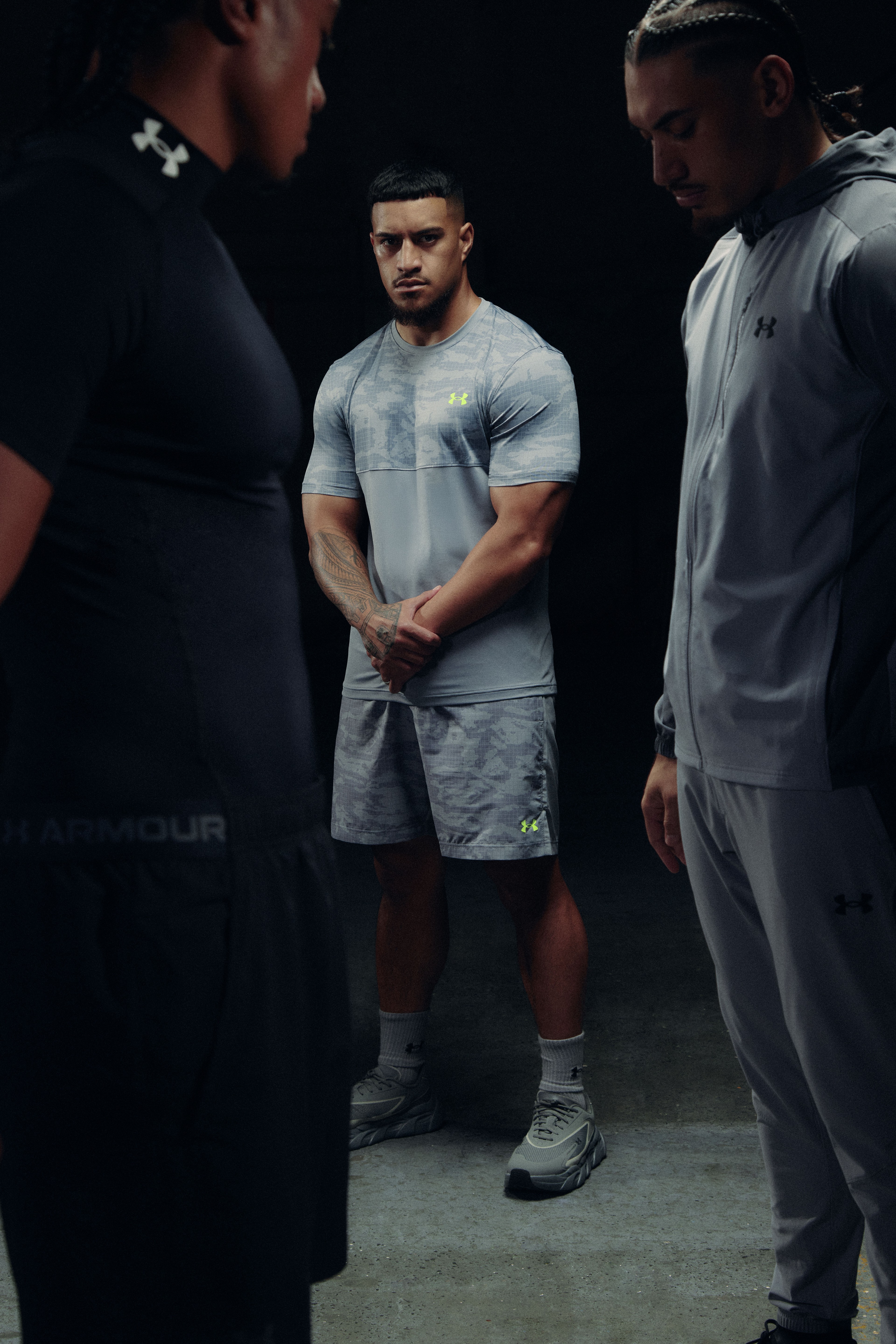 Trio wearing Under Armour