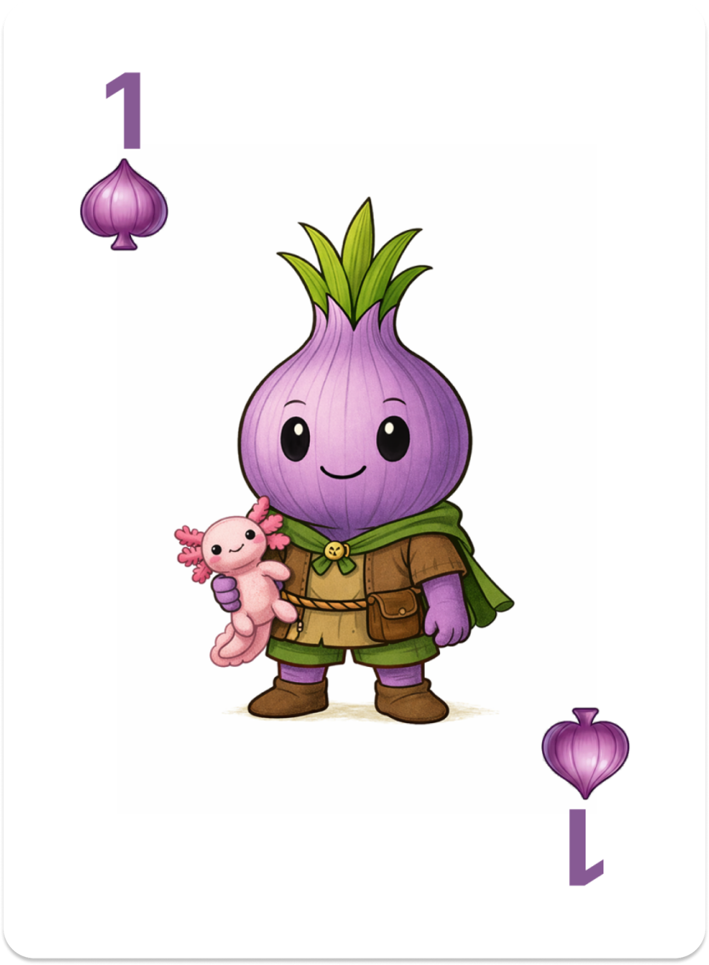 onion card
