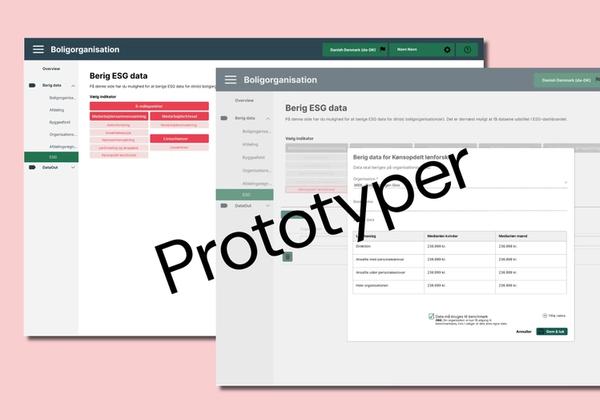 Prototype af hjemmeside med mulighed for at taste egne data ind
