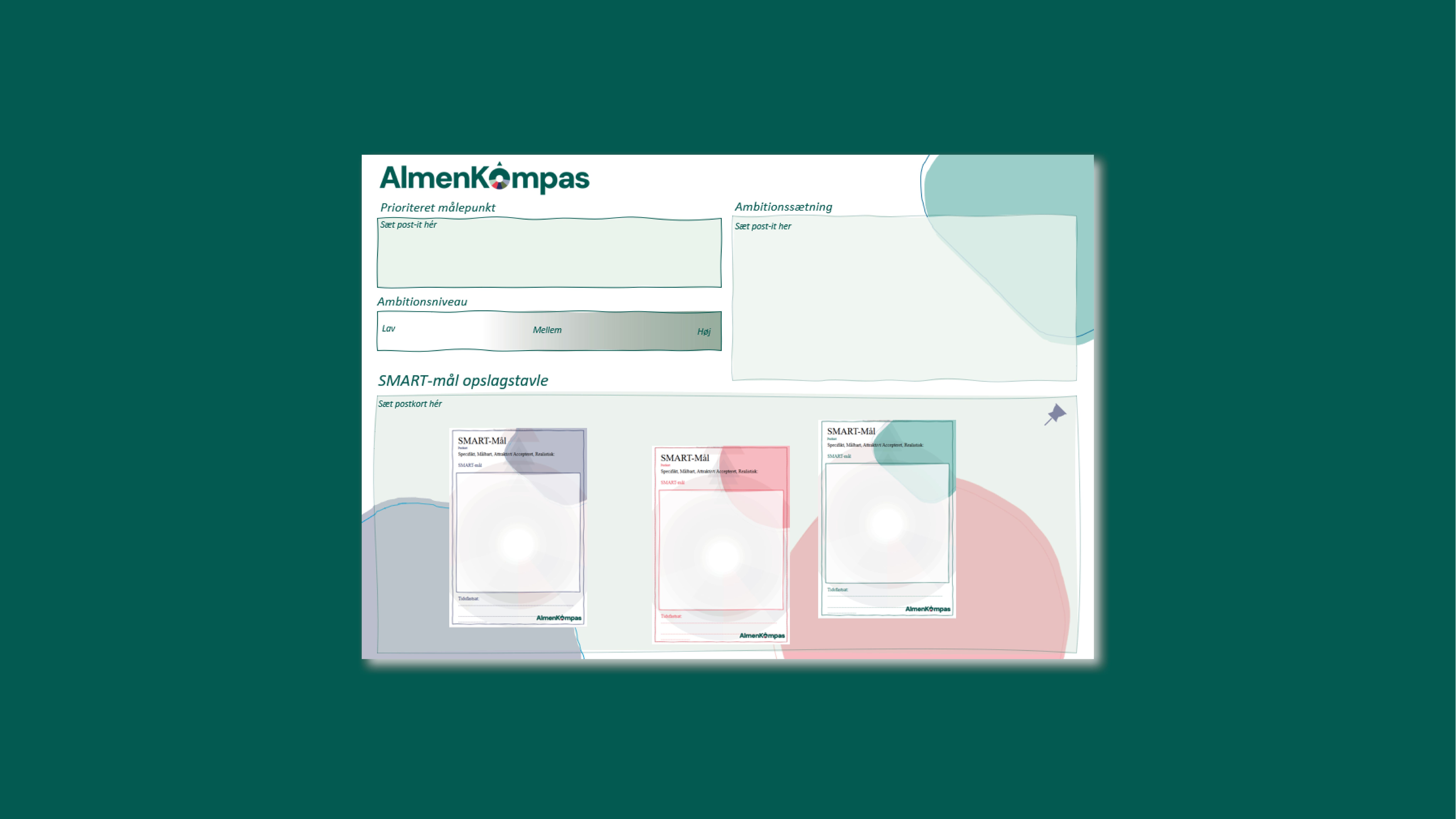 Ark til udfyldning af ambitioner