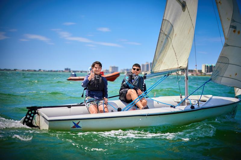 Explore how to sail during the SailFuture Academy summer camp for middle school students.