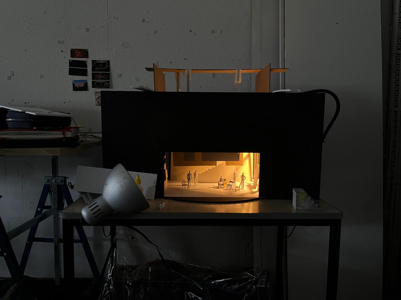 Mim Houghton's studio